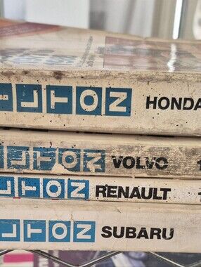4 Chilton Auto Repair Tuneup Manual Honda Volvo Renault Subaru
